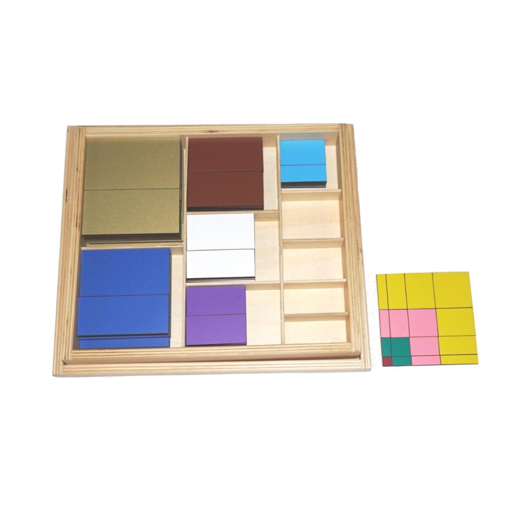 Montessori IFIT Table of Pythagoras (Decanomial Squares)