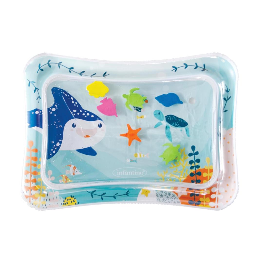 Montessori Infantino Jumbo Pat & Play Water Mat Sea-Themed