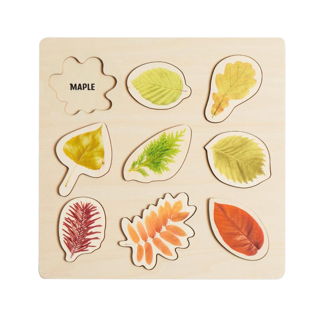 Montessori Asweets Leaf Wooden Puzzle