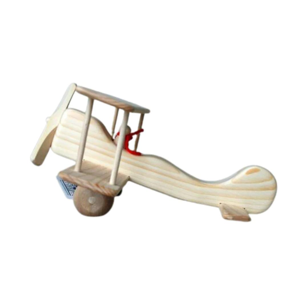 Montessori Bella Luna Toys Wooden Toy Airplane