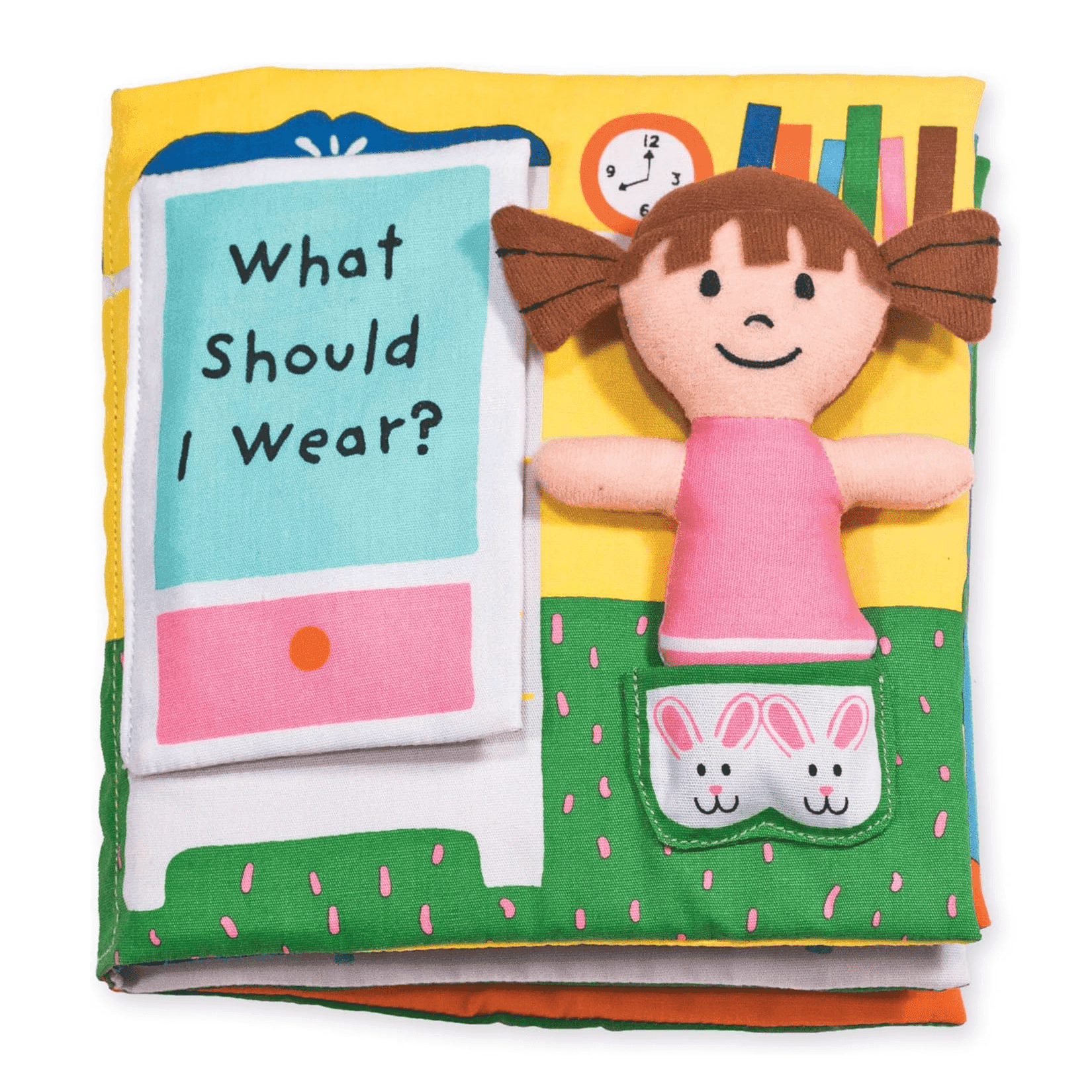 Montessori Melissa & Doug Soft Activity Baby Book What Should I Wear?