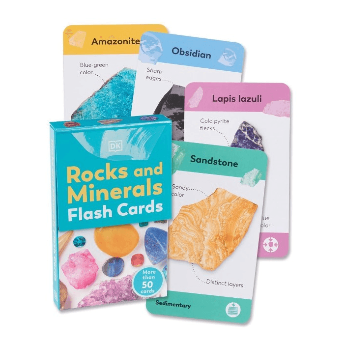 Montessori Montessori Services Rocks and Minerals Flash Cards