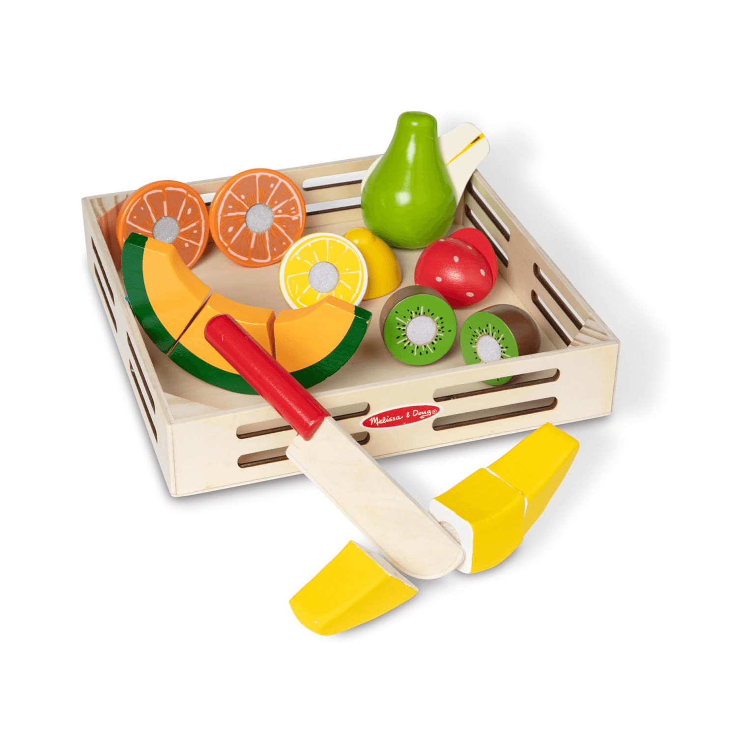 Montessori melissa doug fruit cutting