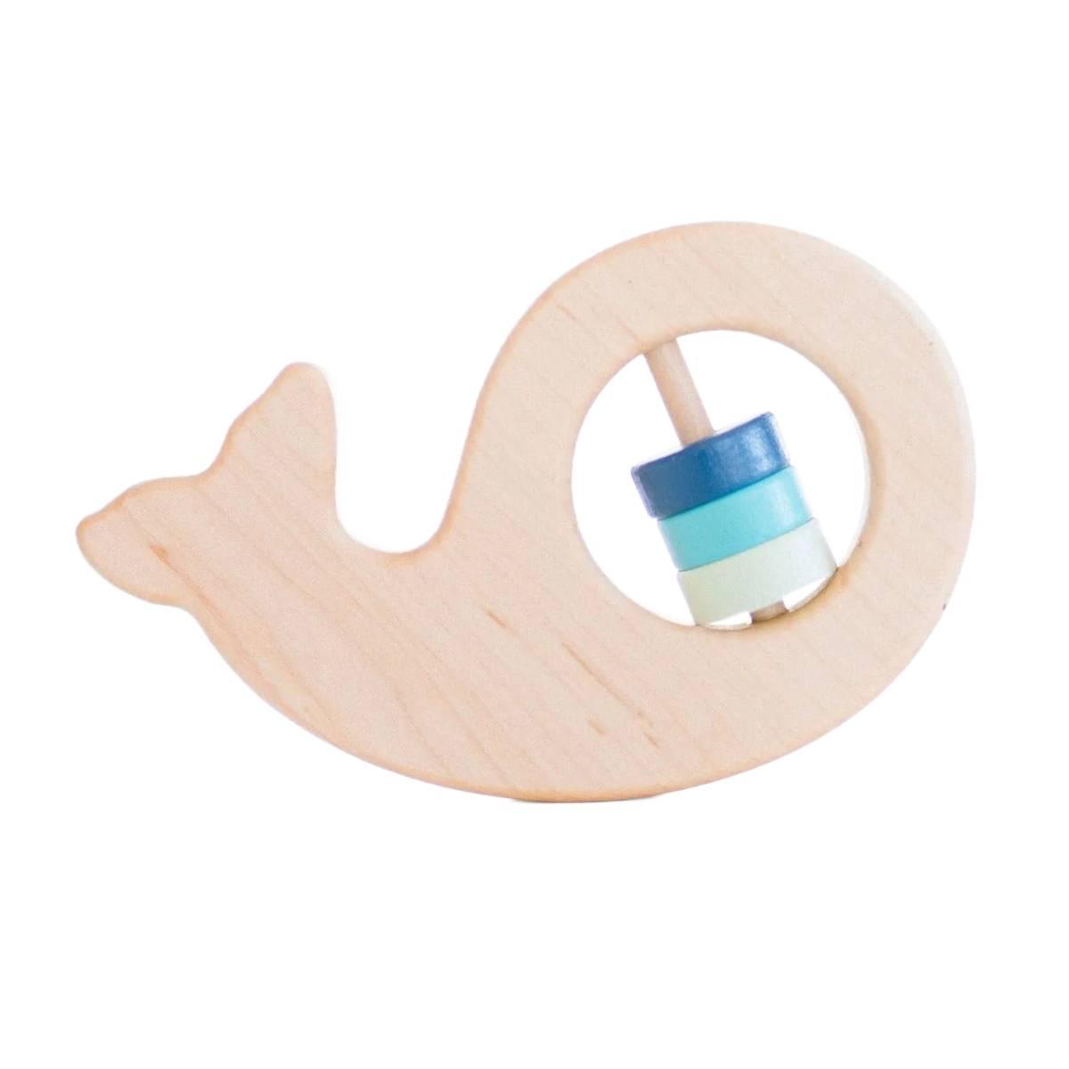 Montessori Bannor Toys Baby Rattle Whale