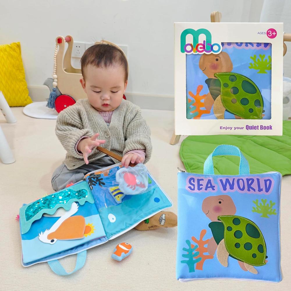 Montessori MOVEBO Travel Quiet Book Sea World