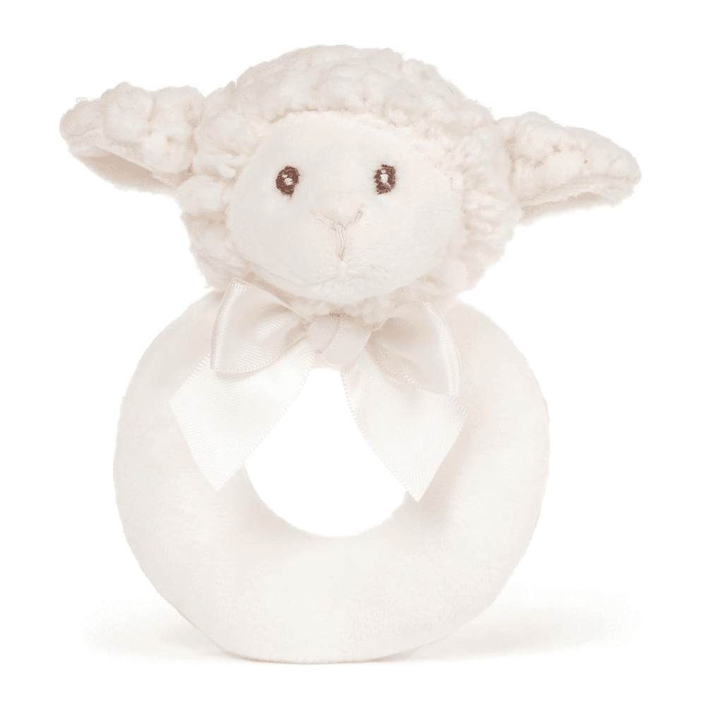 Montessori Bearington Baby Lamby Soft Rattle