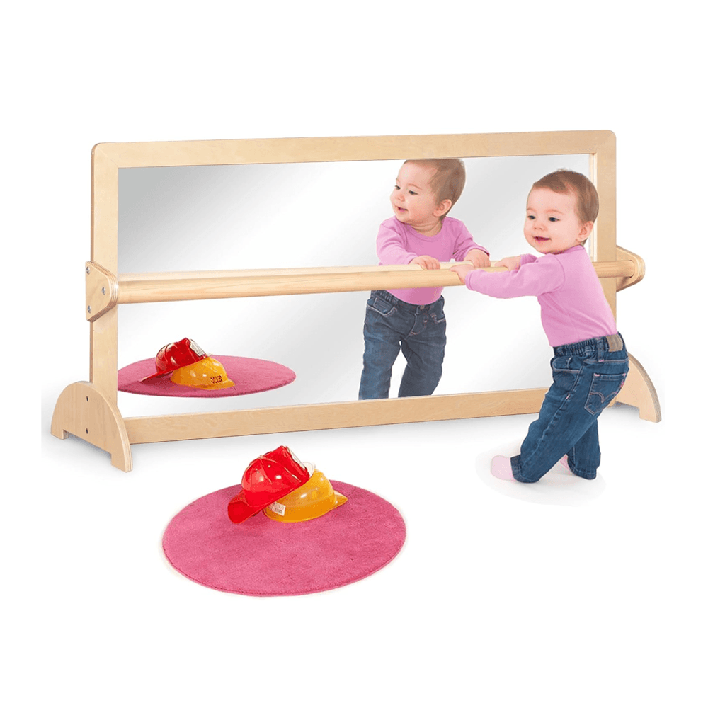 Montessori KRAND Infant Coordination Mirror With Pull-Up Bar