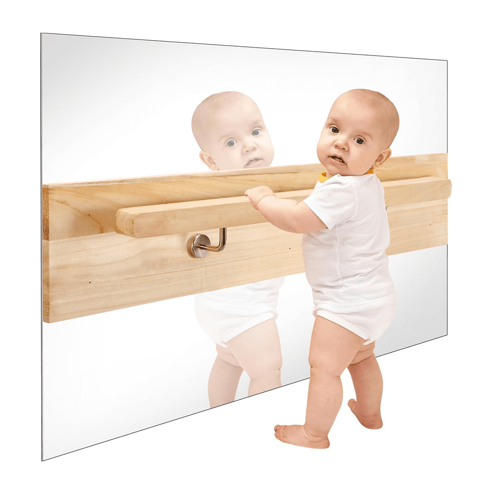 Montessori Menkxi Coordination Mirror With Safety Pull-Up Bar