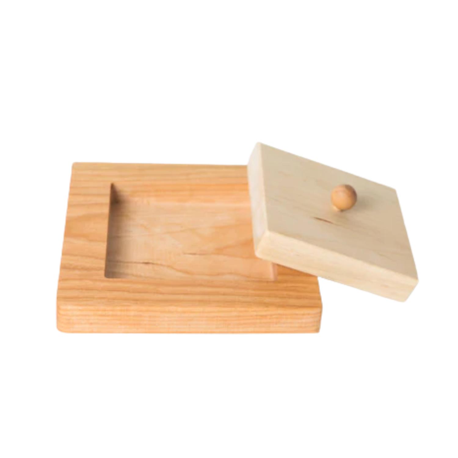 Montessori Heir+Loom Kids Puzzle Square Single Shape