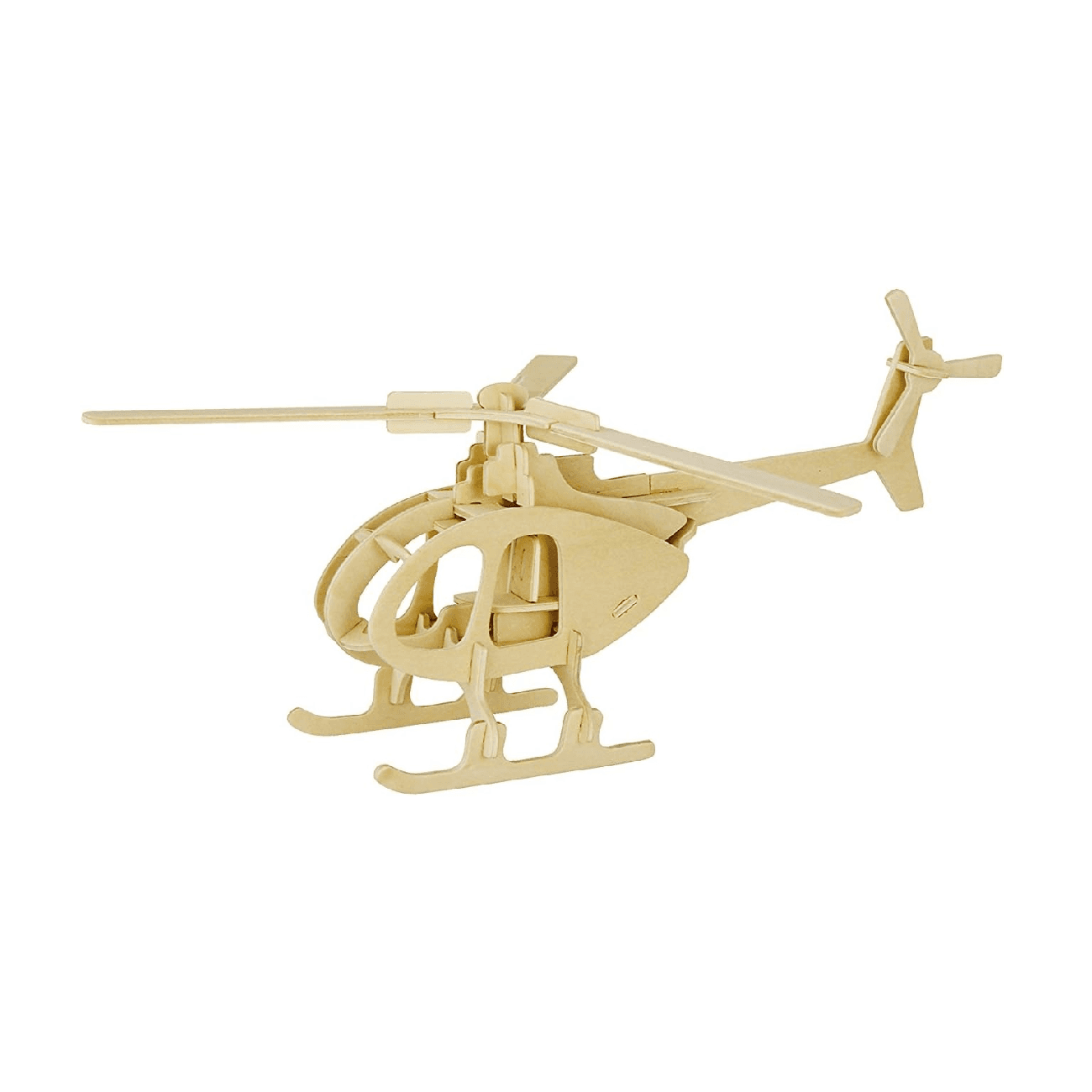 Montessori Ponte Collection Helicopter Toys Wooden Puzzle