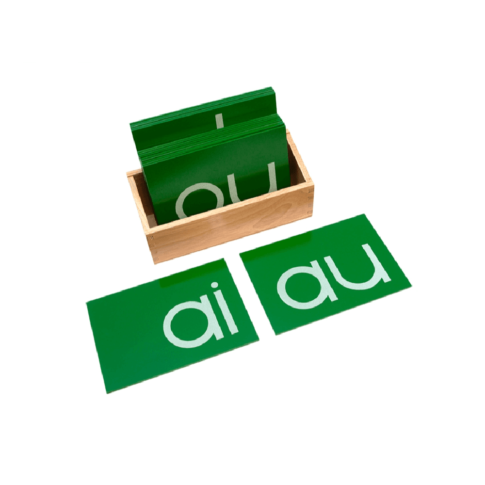 Montessori Alison's Montessori Print Double Sandpaper Letters With Box