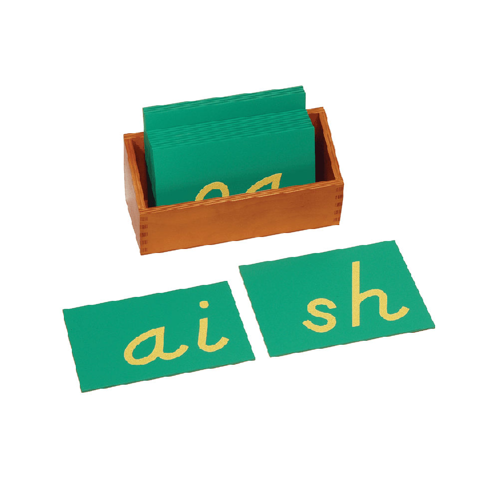 Montessori Alison's Montessori D'Nealian Style Double Sandpaper Letters Print With Box Premium Quality