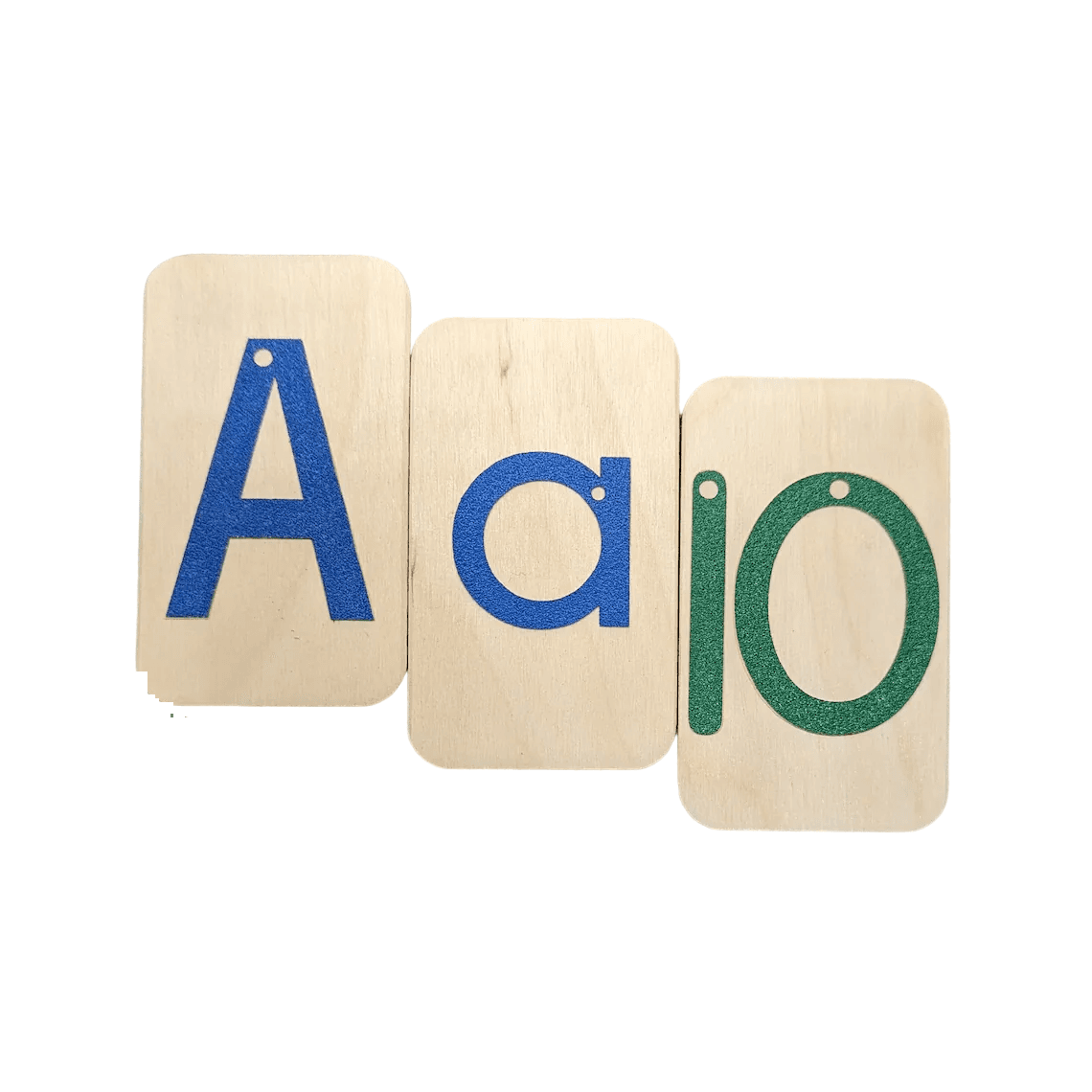 Montessori Polliwog Laser Creations Sandpaper Letters and Numbers Mini
