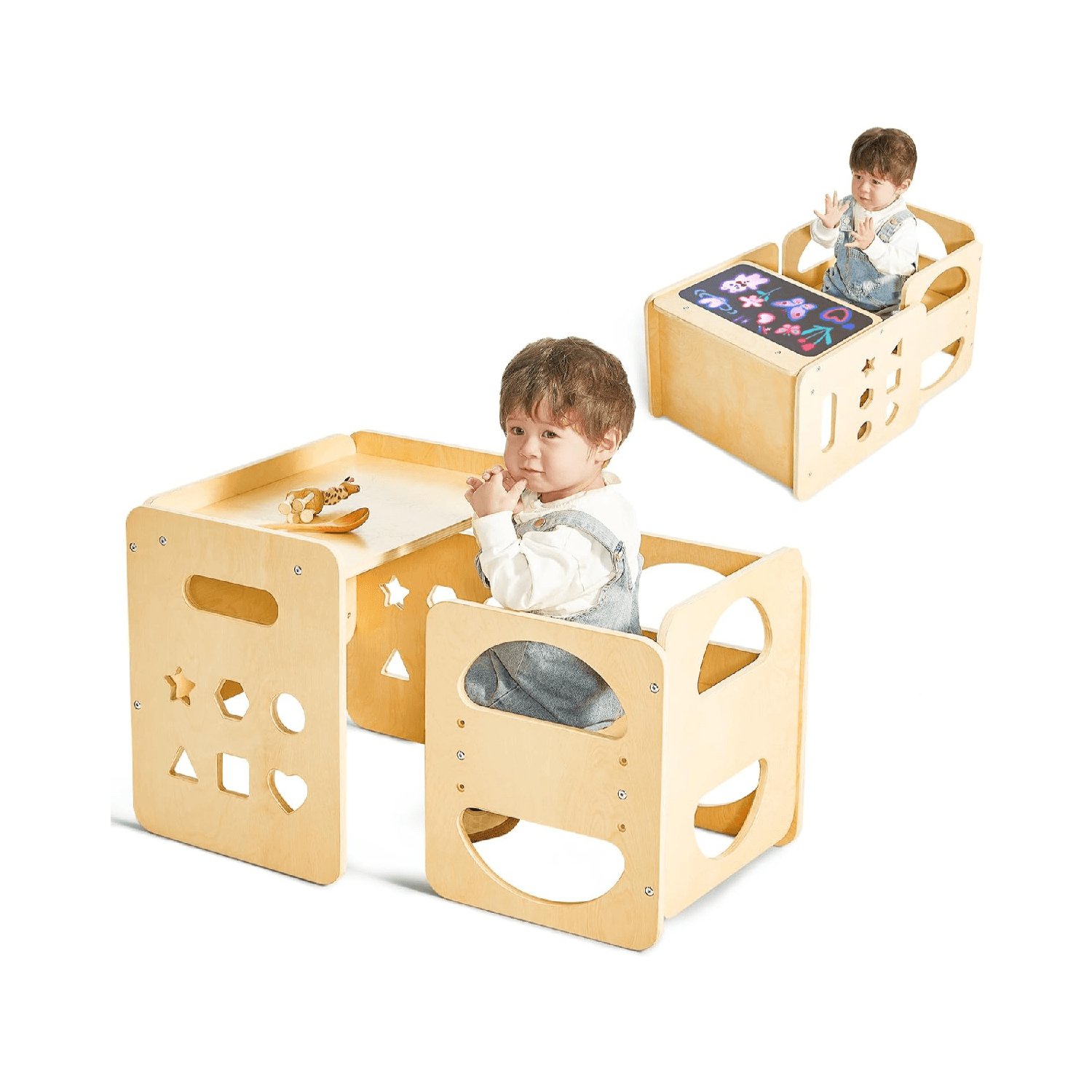 Montessori Yojoker 2-in-1 Weaning Table