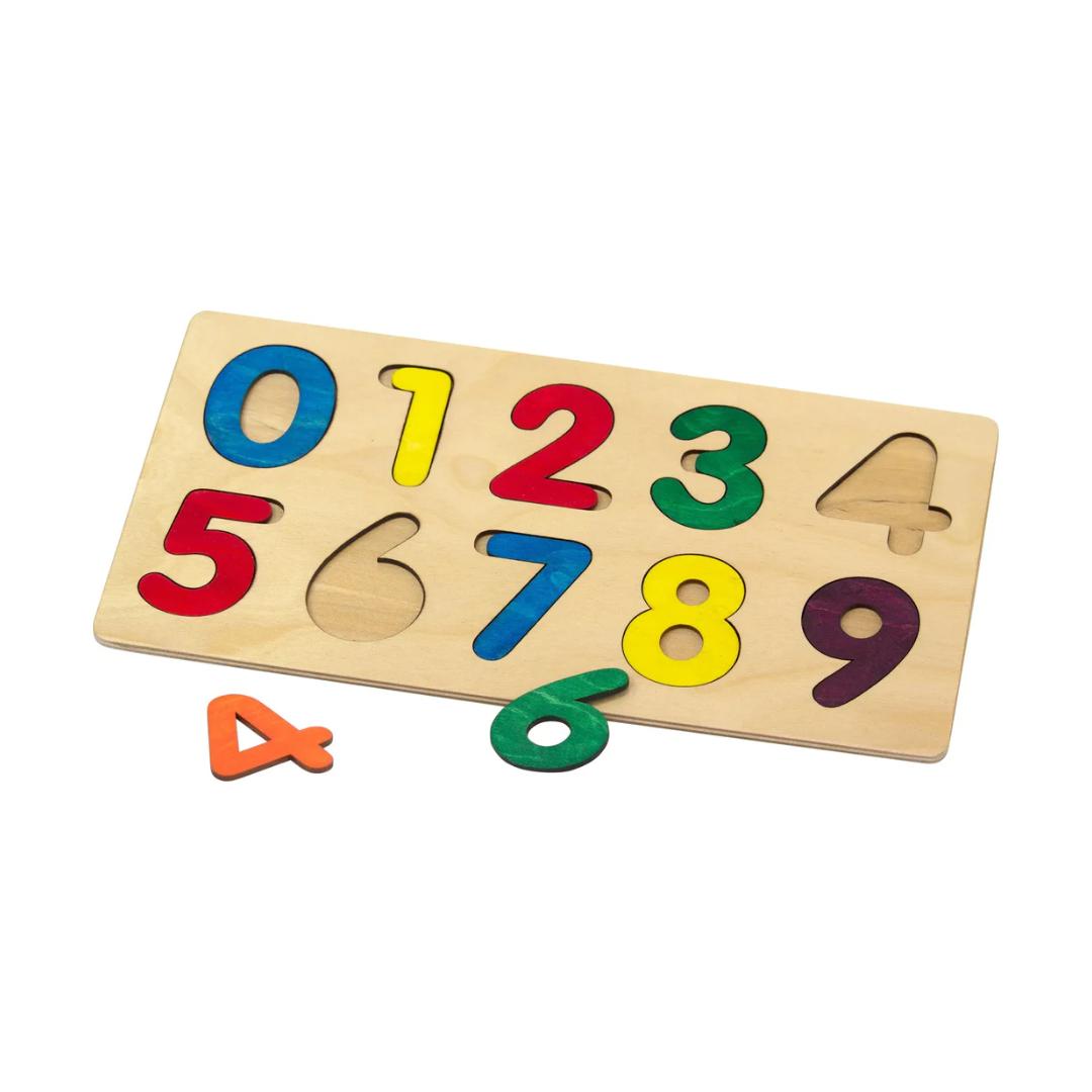 Montessori The Baby Penguin Wooden Numbers Puzzle
